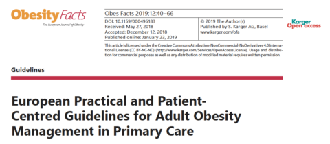 Guidelines for adult obesity management - Eurobesitas Suisse Association